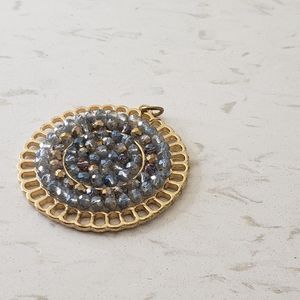 Crystal Bead Pendant Charm